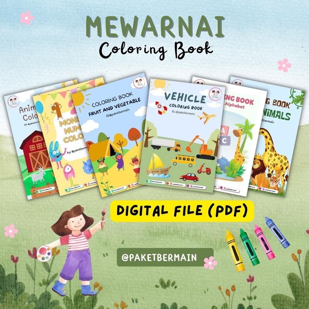 

Original [Pdf] 127 Halaman Printable Lembar Mewarnai Anak Paud Tk Mewarnai Hewan, Buah, Sayur, Angka, Transportasi Dll Usia 2 3 4 5 Tahun Pdf Aktivitas Anak Sd