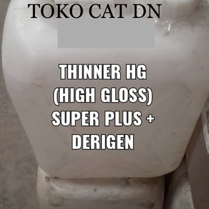 

Thinner HG + 20 liter dengan dirigen