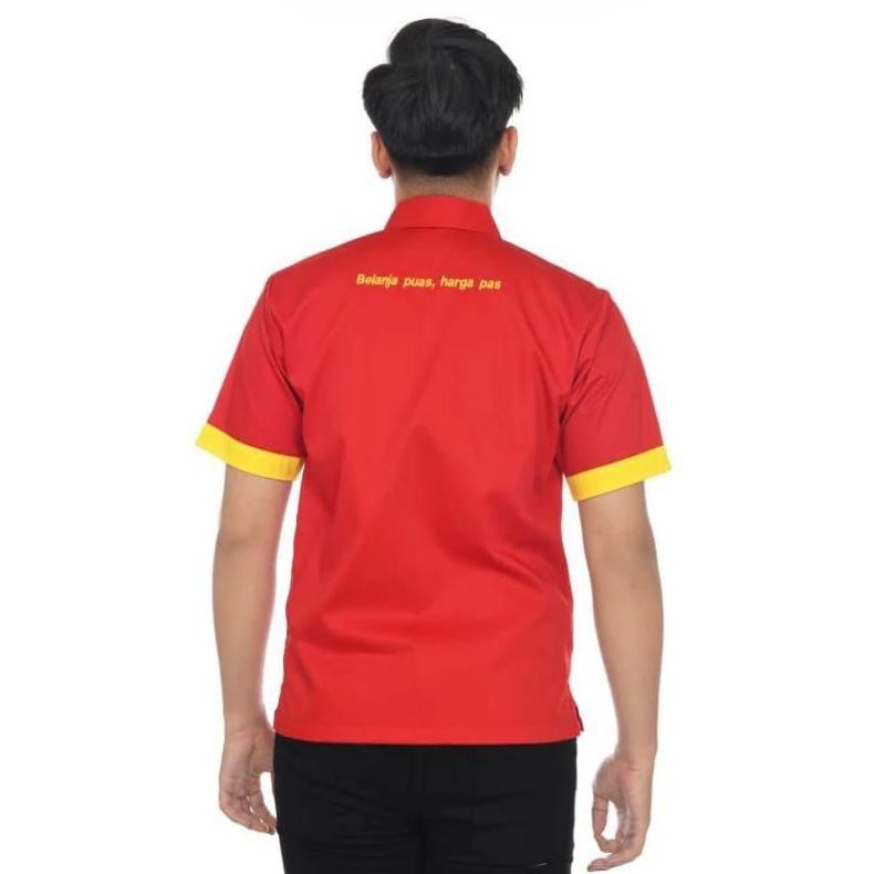 SALE Kemeja Seragam Kerja Pria Wanita /Baju Profesi Karyawan Alfamart/Seragam Alfamart/Baju Karyawan