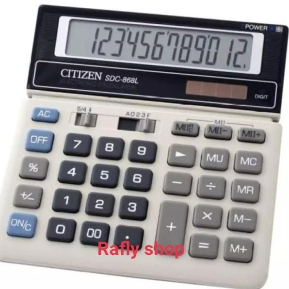 

Kalkulator Citizen 868L