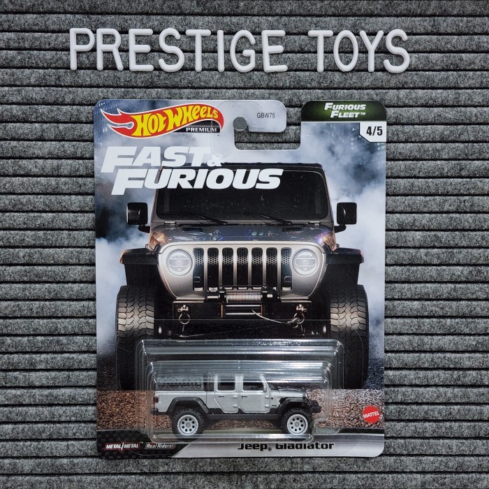 Hotwheels Jeep Gladiator Fast Furious Fleet Restock