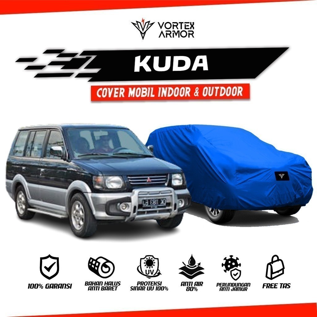 Cover Mobil Mitsubishi Kuda / Sarung Mobil Kuda Grandia / Selimut Mitsubishi Kuda 1999 2000 2001 200