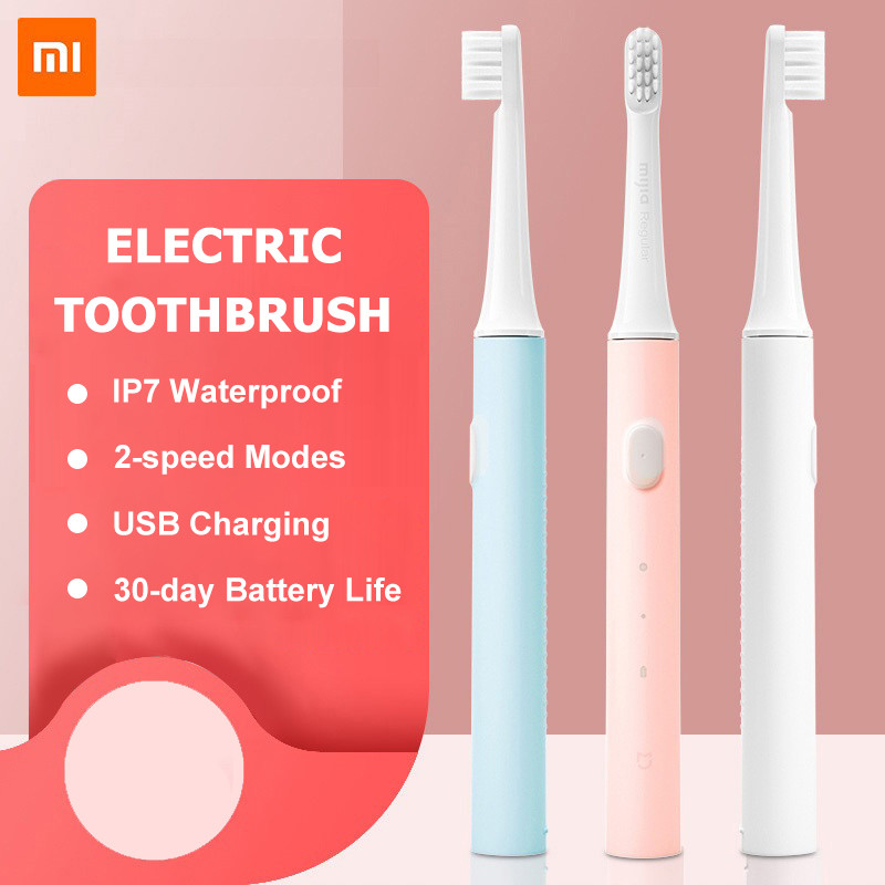 

Xiaomi Mijia T100 Sikat Gigi Listrik Sonic Sikat Gigi Otomatis Ultrasonik Dewasa USB Isi Ulang IPX7 Tahan Air |A06DCBA8|