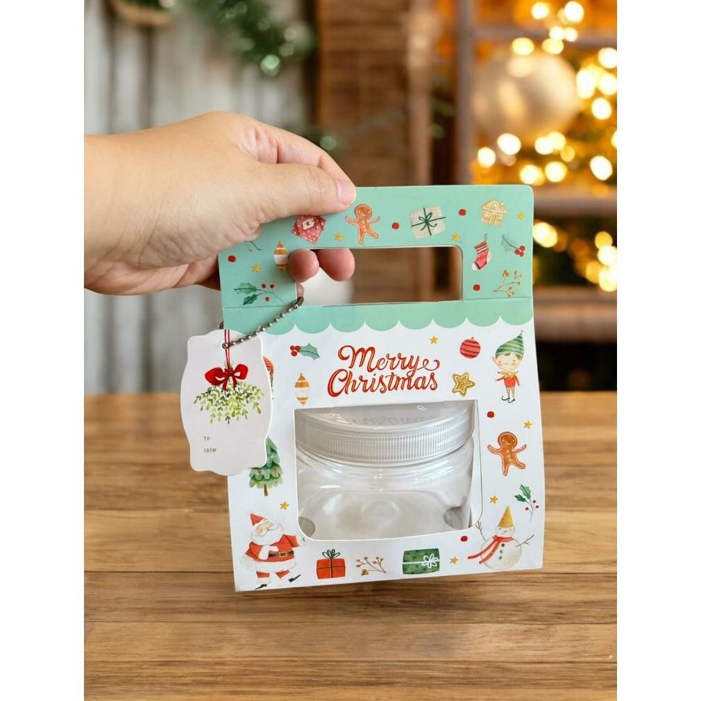 

PROMO Box hampers natal kotak packaging Sleeve Christmas yui-7