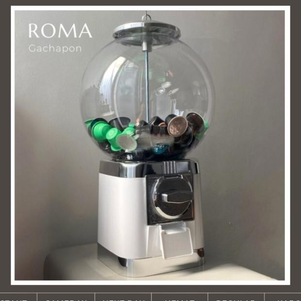 Roma Gumball Machine Gashapon Gachapon Toys Organizer Capsule Coffee