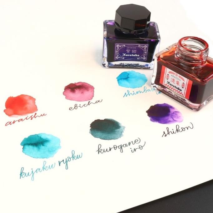 

HARGA DISC - Kuretake Ink Cafe MEIJI NO IRO Bottled Inks 20ml