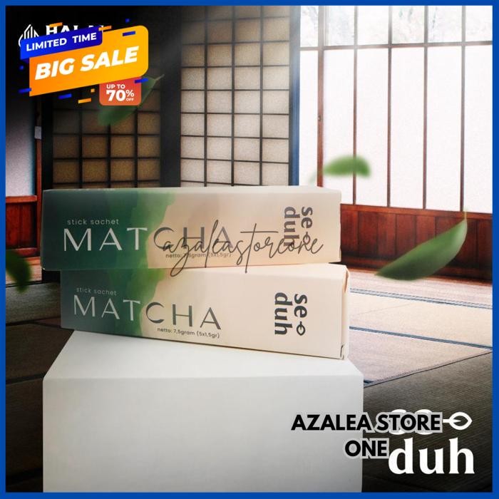 

SEDUH MATCHA STICK / MATCHA SACHET STICK - 5PCS EKSLUSIF !! BY AZALEA STORE