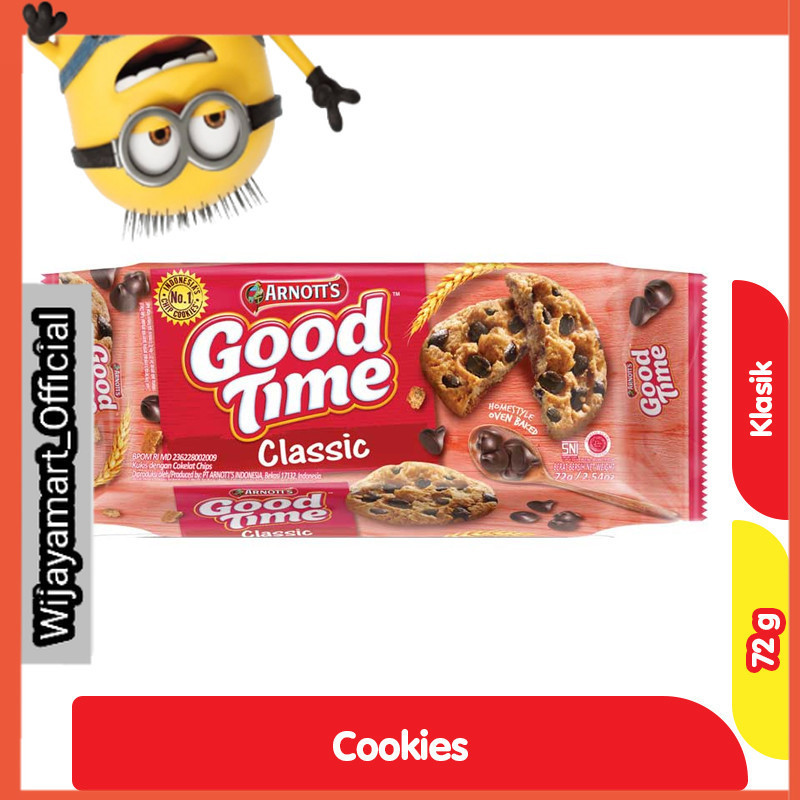 

Good Time Cookies Klasik 72 g