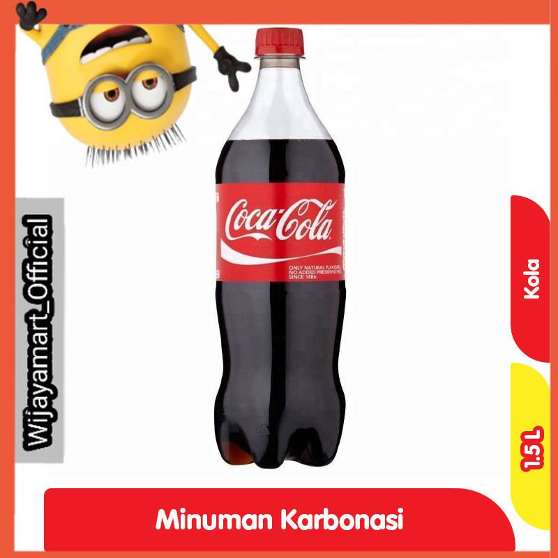 

Coca-Cola Original Minuman Soda Rasa Kola Botol 1.5 L