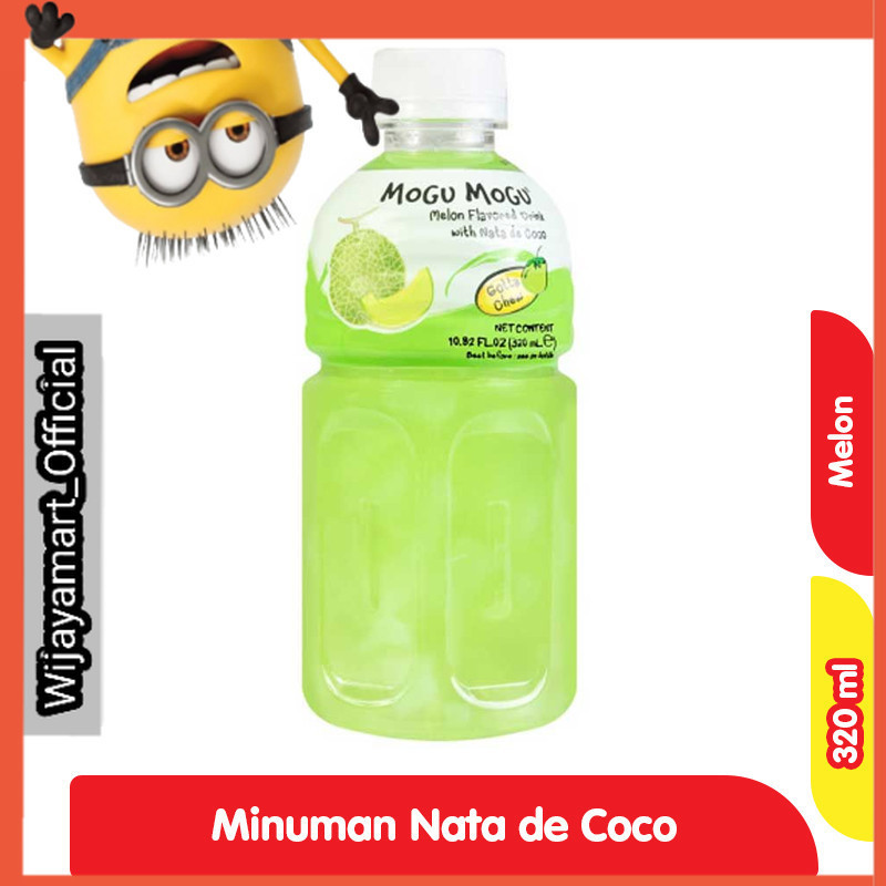 

Mogu Mogu Minuman Nata De Coco Rasa Melon 320 ml