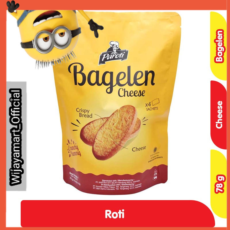 

Paroti Roti Bagelen Keju 78 g