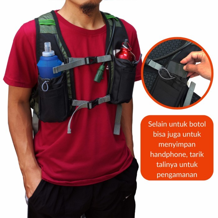 Reuma - Hydropack/ Tas Lari Punggung/ Tas Running/ Running Vest