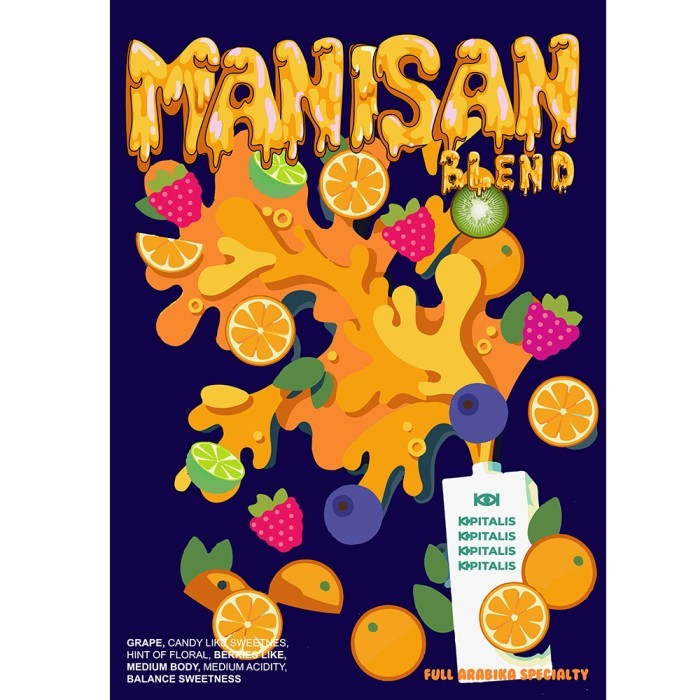 

Arabika Manisan Blend Full Arabika 1 Kg