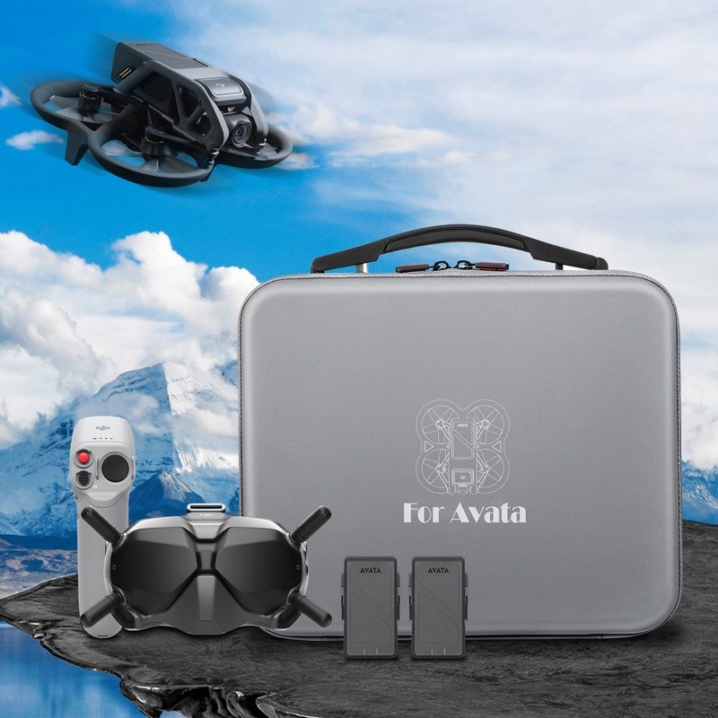 Cocok untuk DJI Avata Tas Kurir Tahan Air Portabel Penyimpanan Paket All-In-One Kacamata Penerbangan