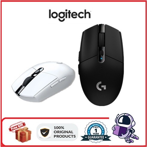 Logitech Gaming Mouse G304 Mouse Nirkabel 12000DPI |iRk8EJAK|