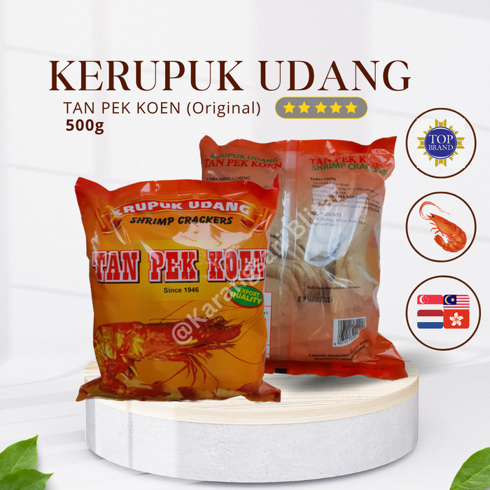 

Terlaris Kerupuk Udang Tan Pek Koen SALE