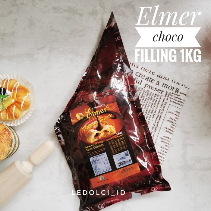 

yang dicari] ELMER CHOCOLATE FILLING COKLAT PASTA BUNGKUS SEGITIGA 1 KG