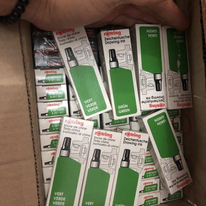 

Terlaris Tinta rapido warna hijau rotring SALE