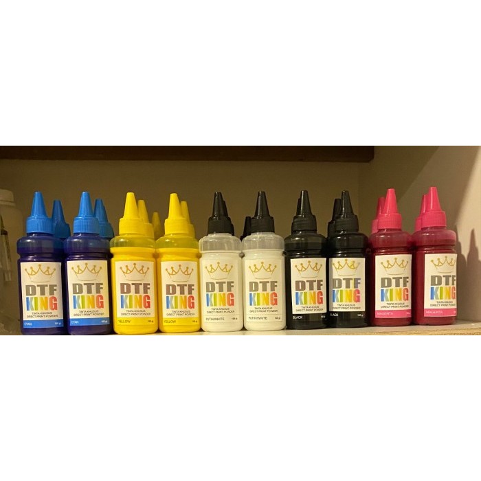 

Terlaris TINTA DTF KING TRANSFER POWDER PUTIH SALE