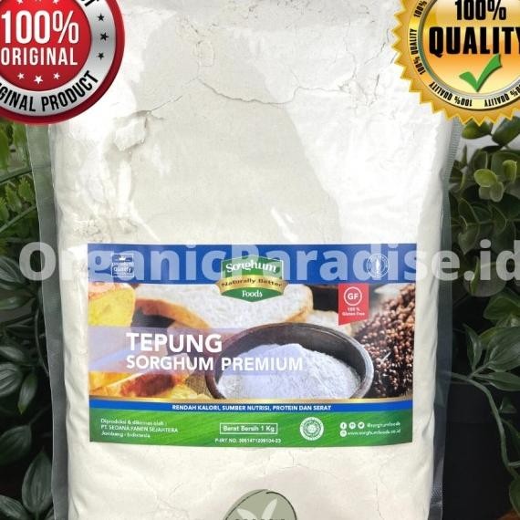 

Tepung Sorghum 1 Kg / Tepung Sorgum / Sorghum Flour 1Kg