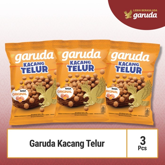 

EKSLUSIF Garuda Kacang Telur x 3 Pcs