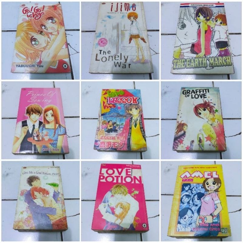 Cabutan komik Best Friends/Jing/ Pandora Princess/ the strange/ Necroloe/ Love is in/ My medicine/ D