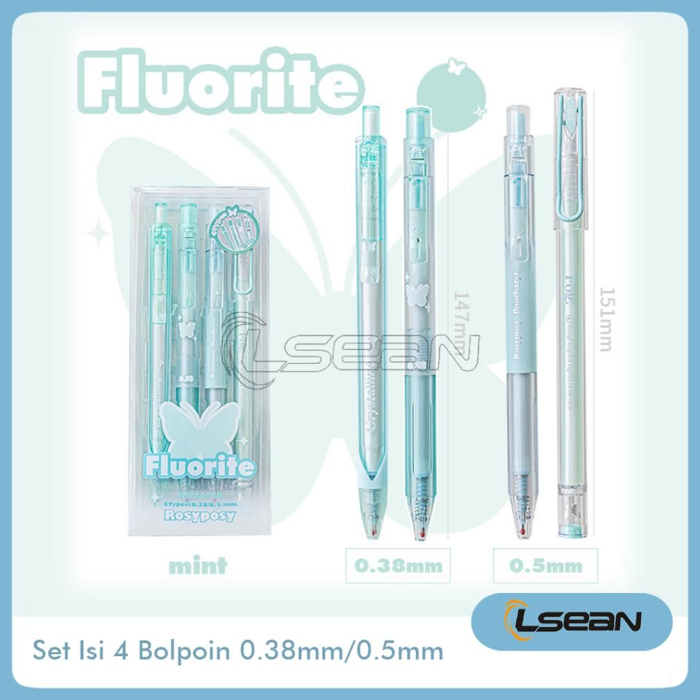 

Special Sale! SET BOLPEN MEKANIK GEL Tinta HITAM ISI 4 MOTIF AESTHETIC KOREAN PEN IN BOX 0.38 mm 0.5 mm Viral