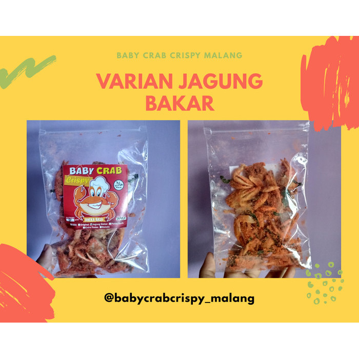 

SALE Keripik Kepiting Baby Crab Halal 500 gr