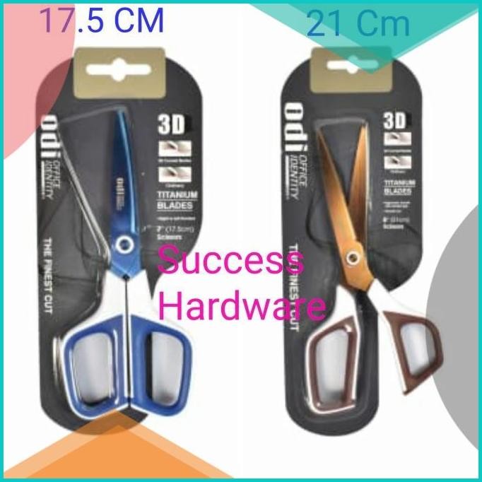 

GUNTING 3D CURVED BLADE TITANIUM ODI SCISSORS WITH 3D BLADE 17.5CM 14