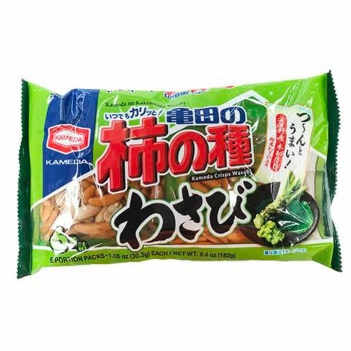 

kameda kakinotane wasabi crackers beras Jepang impor enak 182 gr Kualitas Terbaik