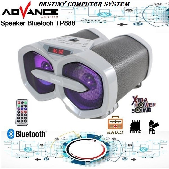 Speaker Portable Bluetooth Advance TP-888