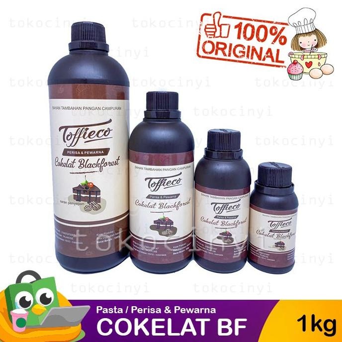 

Toffieco Pasta Perisa & Pewarna - Coklat Black Forest 1kg
