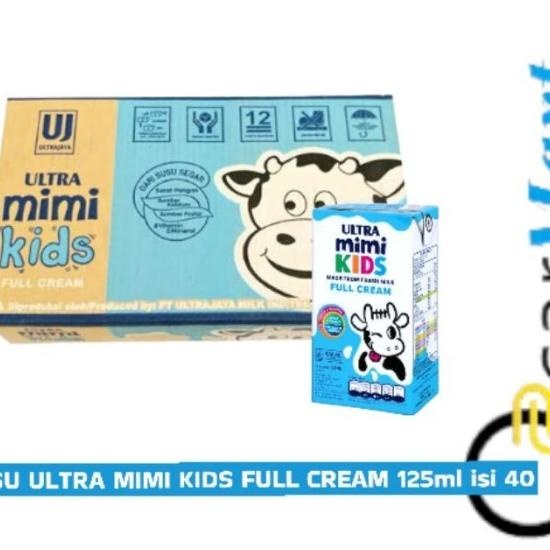 

Susu Ultra Kids 125Ml Full Cream 1 Dus Isi 40 Oscarmart