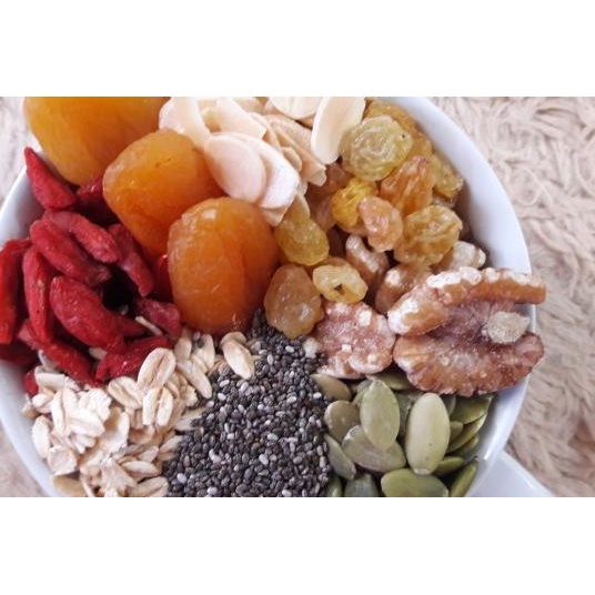 

Healthy Granola Xed 500 Gram ( Walnut, Chia Seed, Gojiberry )