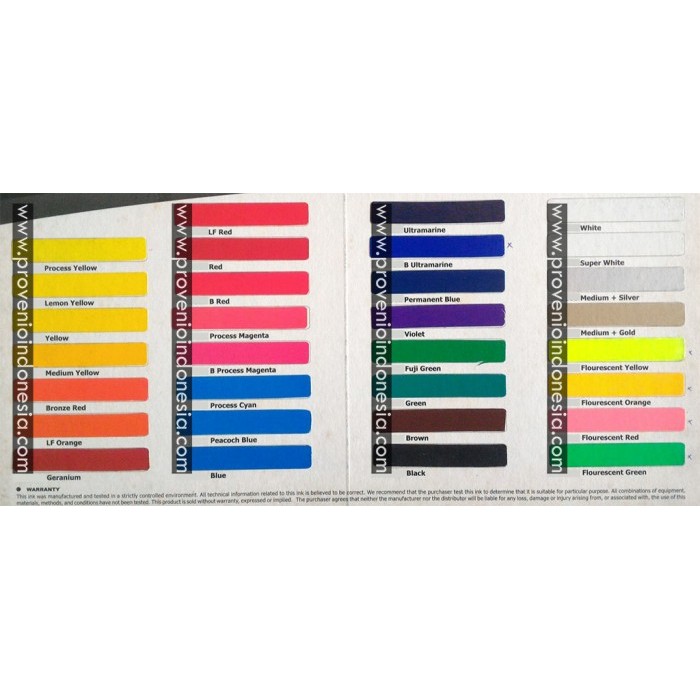 

TINTA SABLON ULTRAMARINE SOLVENT BASED 250GR U/ KERTAS VINYL