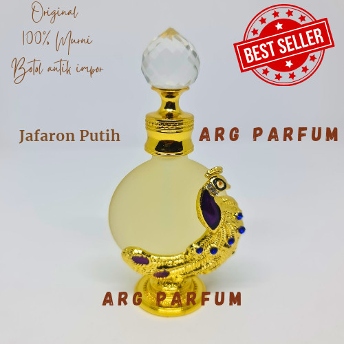 

MINYAK JAFARON PUTIH SUPER / ZAFARON / JAVARON / JAPARON ORIGINAL IMPOR MURNI NON ALKOHOL