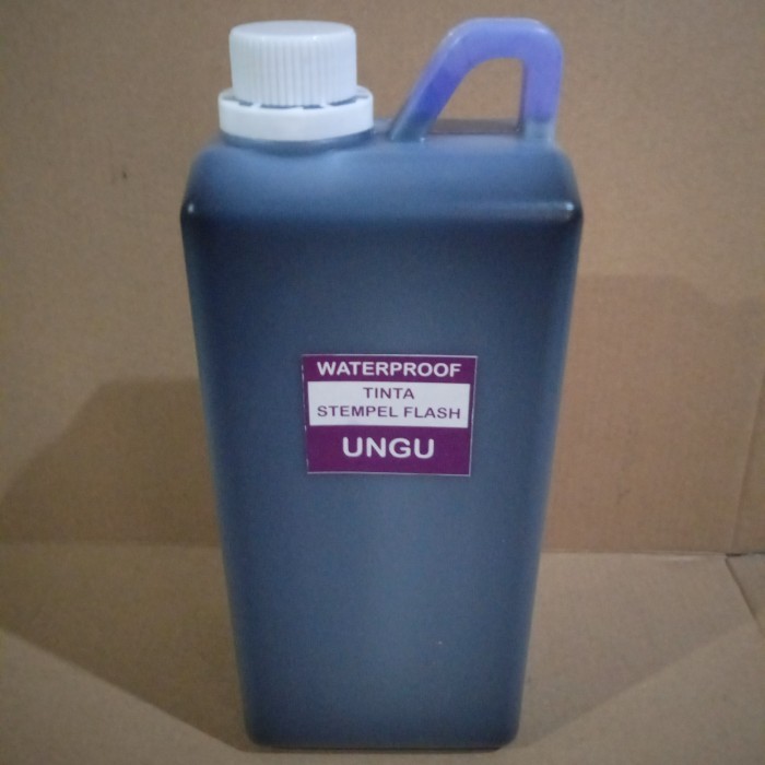 

TINTA STEMPEL FLASH WATERPROOF/ANTI AIR/PERMANEN 1 LITER