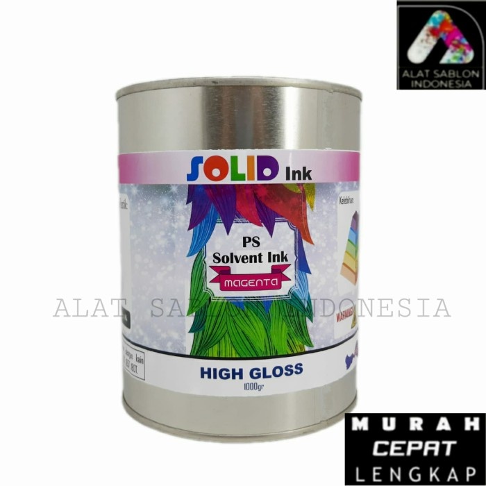 

TINTA SABLON PLASTIK 1KG MAGENTA HDPE PE PP SOLVENT BASED