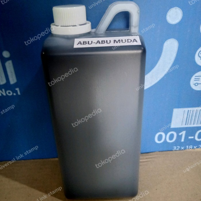 

TINTA STEMPEL FLASH ISI 1 LITER ABU - ABU MUDA
