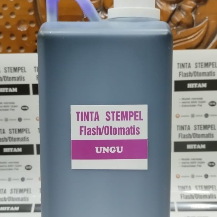 

TINTA STEMPEL FLASH WARNA UNGU