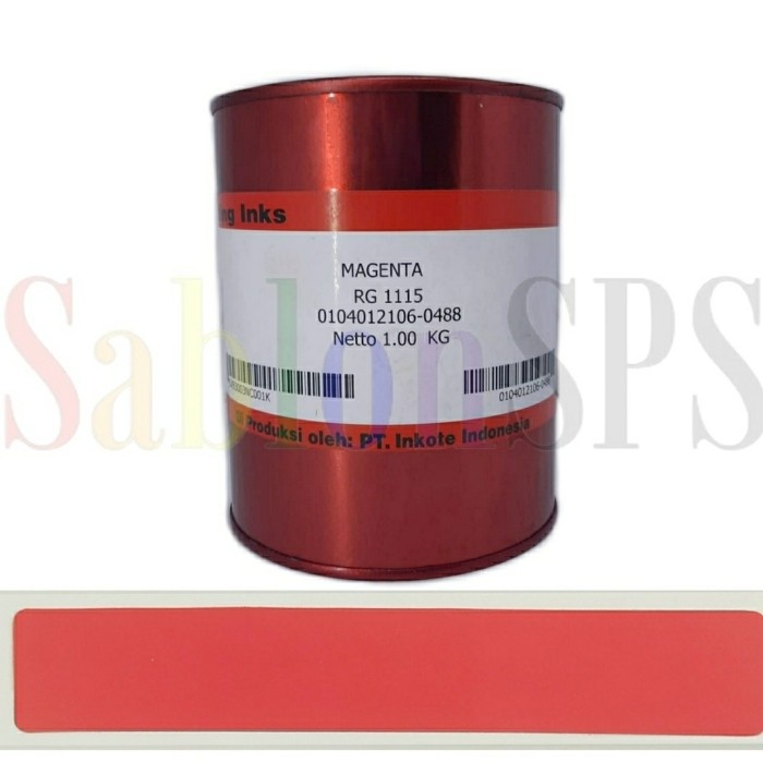 

TINTA ROYAL GUARD MAGENTA RG 1115 TINTA SABLON PVC 1KG