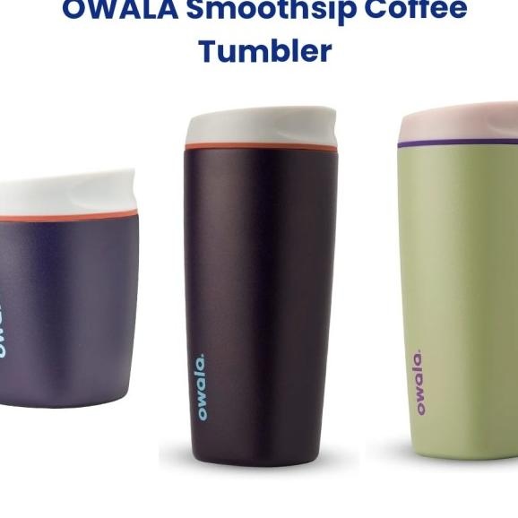 Owala Smoothsip Insulated Stainless Steel Coffee Tumbler 10 Oz