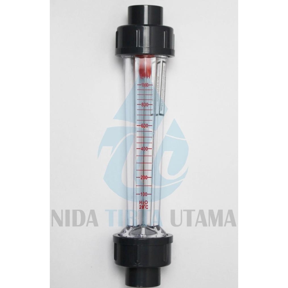 Rotameter Flow Meter 1000 L/H - Drat 1/2 In - Lzs 15