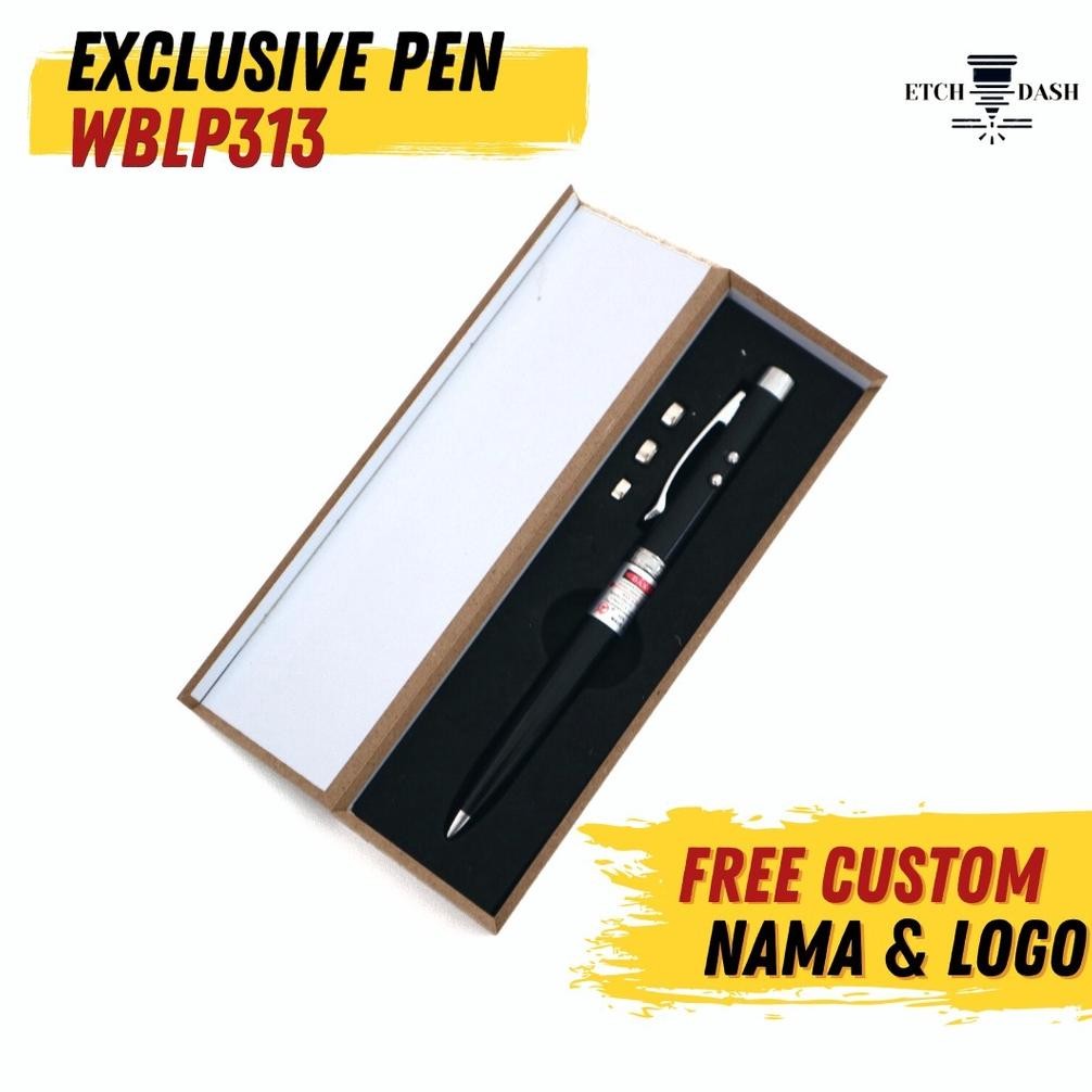 

PL30 Pulpen Laser Pointer Multifungsi Souvenir Presentasi Perusahaan Custom - Exclusive Pen WBLP313 Original