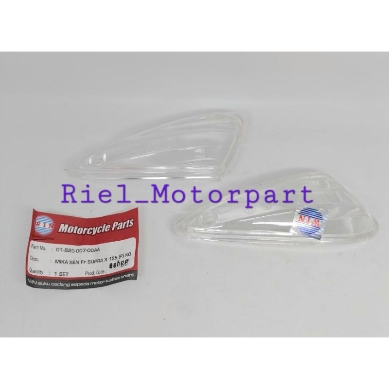 Kaca Sen Depan (WIN) SUPRA X 125 mika lampu front