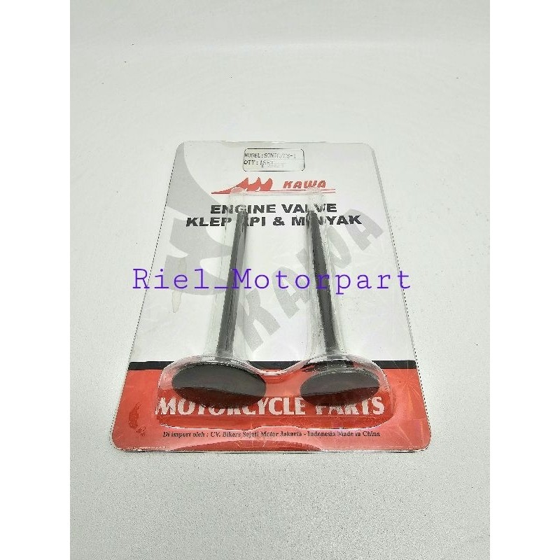 Klep Set (KAWA) SONIC / CS 1 ONE payung valve klepset klep api minyak KAWA