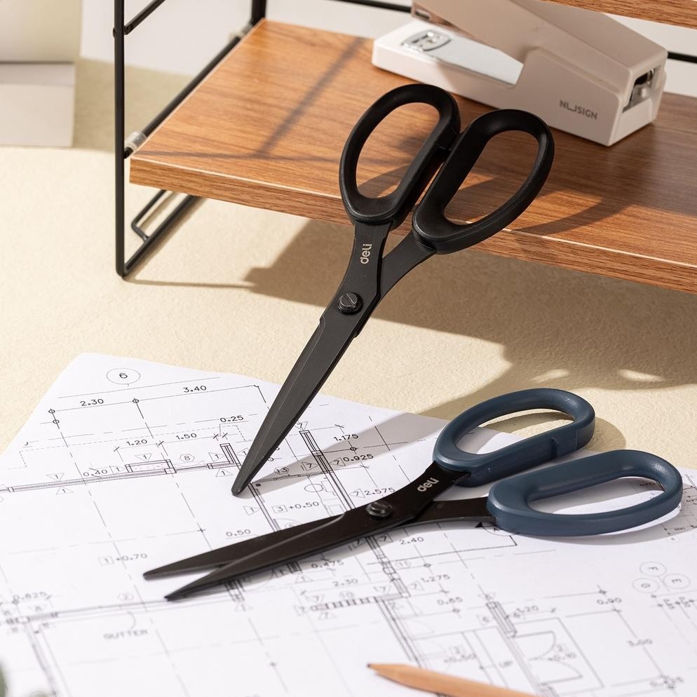 

dw-45 Deli Scissor / Gunting Serbaguna Anti Karat Pisau Tajam EZ50X Viral