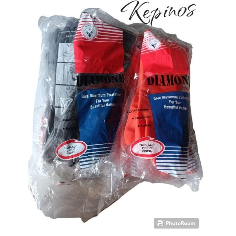 Sarung Tangan Diamond / Sarung Tangan Latex / Sarung Tangan Karet - Termurah