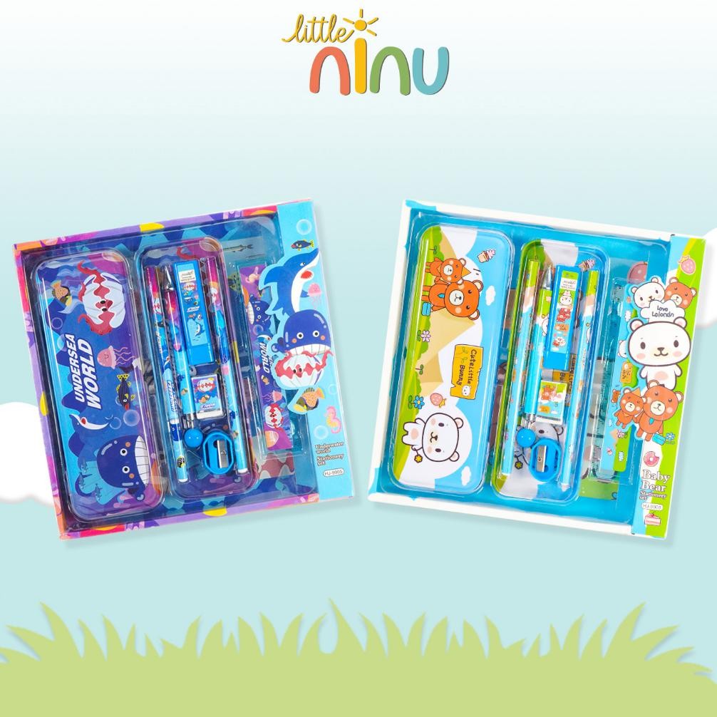

Im31 LITTLE NINU Stationary Set Paket Alat Tulis Perlengkapan Sekolah 8 in 1 Sale