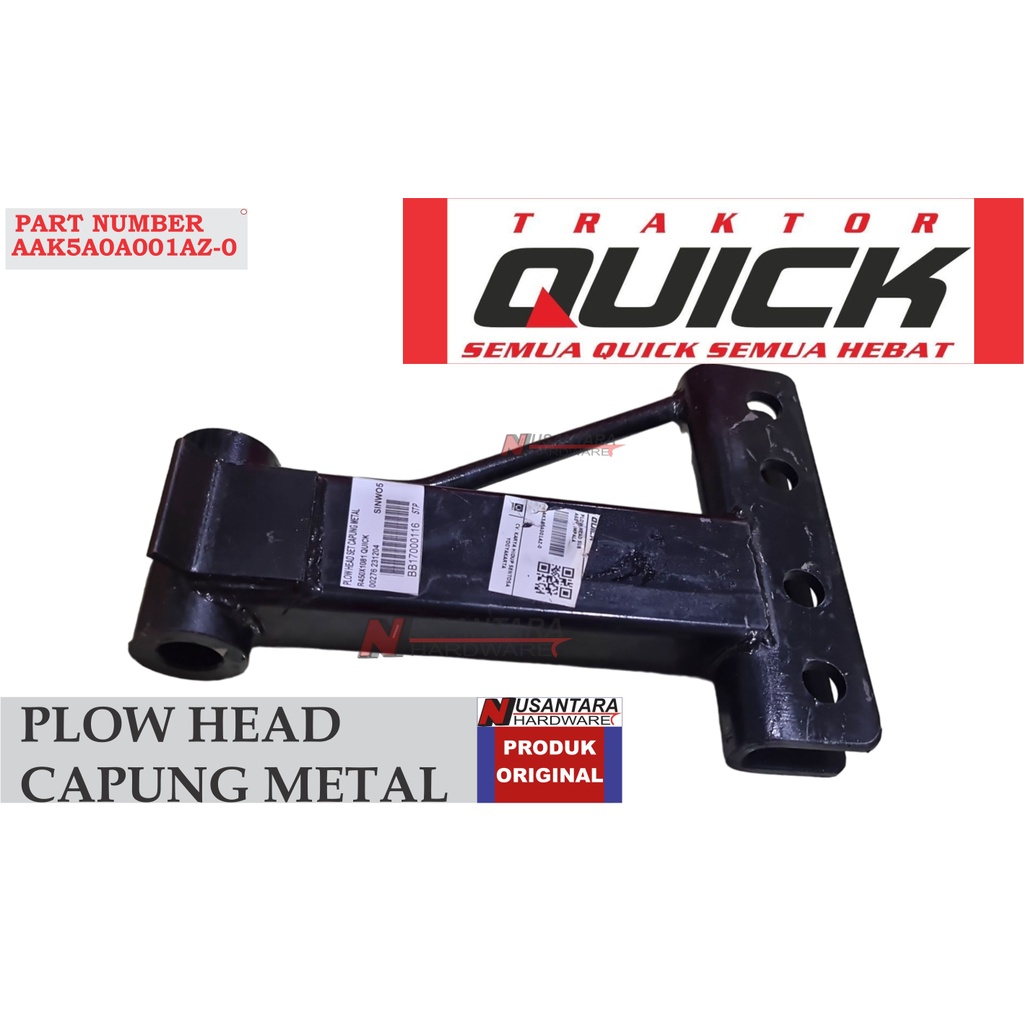 plow head sub assy capung metal quick,kepala bajak traktor capung metal,adaptor bajak,sambungan baja